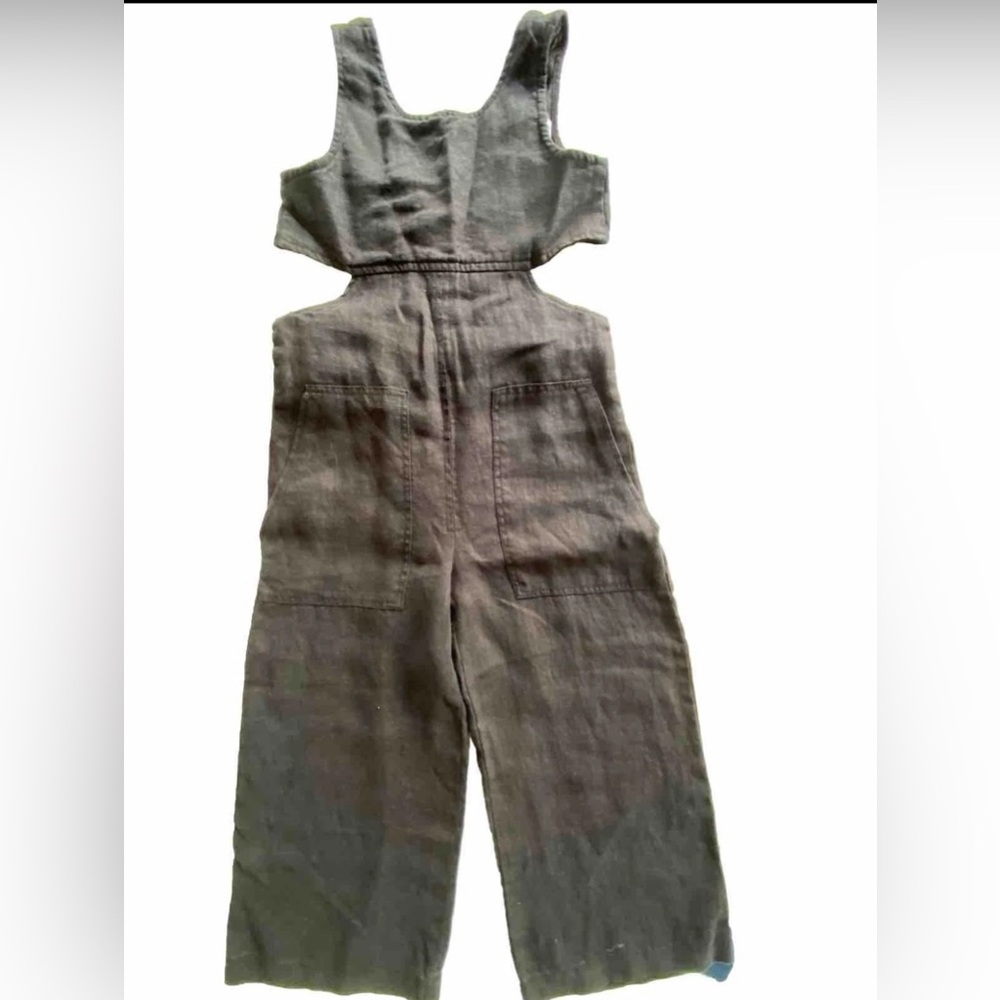 Zara kids girl jumpsuit romper black